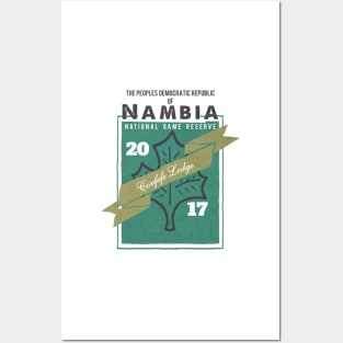 Covfefe lodge - Nambian Game Reserve Posters and Art